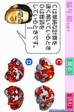 Image n° 3 - screenshots : Kawashima Ryuuta Kyouju Kanshuu - Motto Nou wo Kitaeru Otona no DS Training (v01)